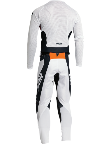 Pantalon de motocross Thor-MX 2022 Pulse Air blanc Midnight 40 2901-9441
