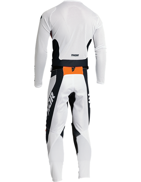 Pantalon de motocross Thor-MX 2022 Pulse Air blanc Midnight 40 2901-9441