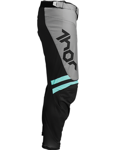 Pantalón motocross Thor-MX 2022 Cube negro/mint 40 2901-9477