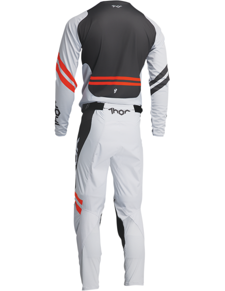 Pantalons motocròs Thor-MX 2022 Cube gris/taronja 40 2901-9486