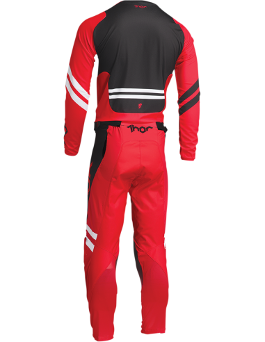 Calças de motocross Thor-MX 2022 Cube vermelho/branco 40 2901-9495