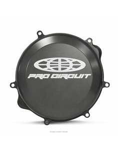 Pro Circuit clutch cover for Suzuki RM250: aluminum, black
