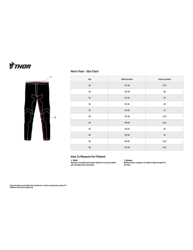 Pantalons motocròs Thor S20 Comp XP Bk XI 2940-0372