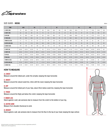 Pantalón corto Bionic Pro B/R Xl Alpinestars 6507523-13-XL