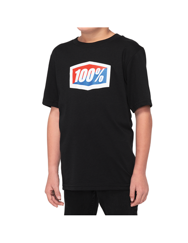 100 % Official T-Shirt Black Medium 32017-001-11