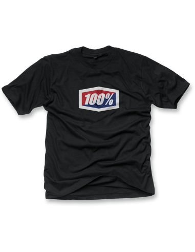 Samarreta 100% Official negre Medium 32017-001-11