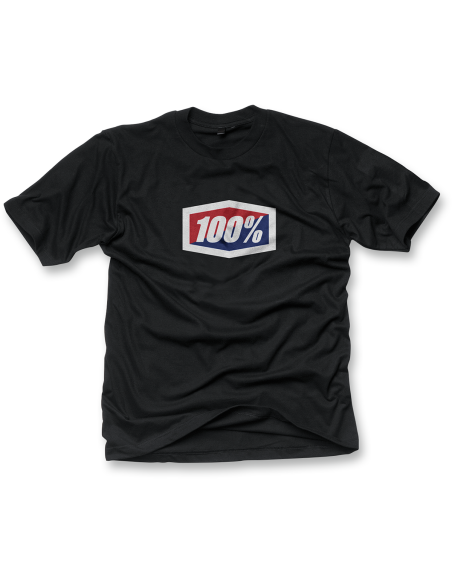Camiseta 100 % Official negro Medium 32017-001-11