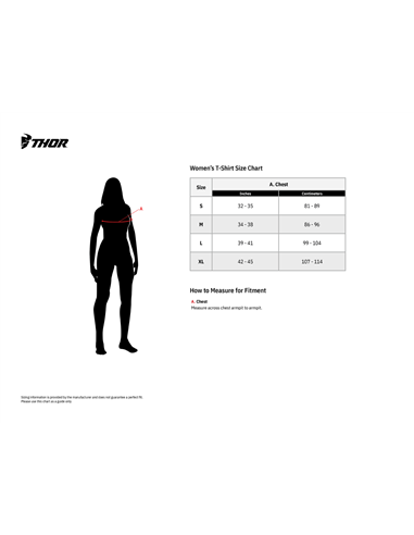 Samarreta  Dona Thunder Negre Lg THOR-MX 2023 3031-4116