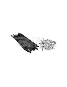 Jeu de rayons noirs pour jante 18 pour moyeu OEM 25 4404/3