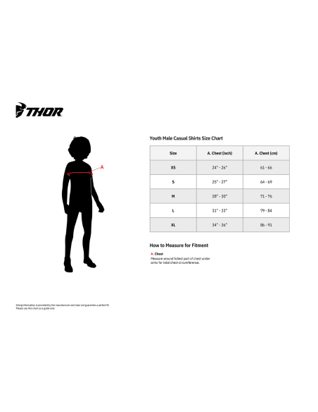 Samarreta Nen(A) Thor Tech Ch Md THOR-MX 2023 3032-3589