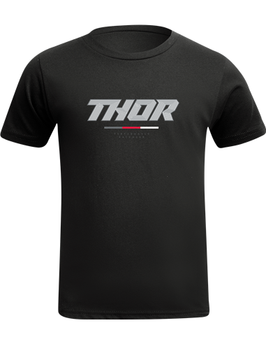 Camisa Criança Thor Corpo Bk Sm THOR-MX 2023 3032-3613