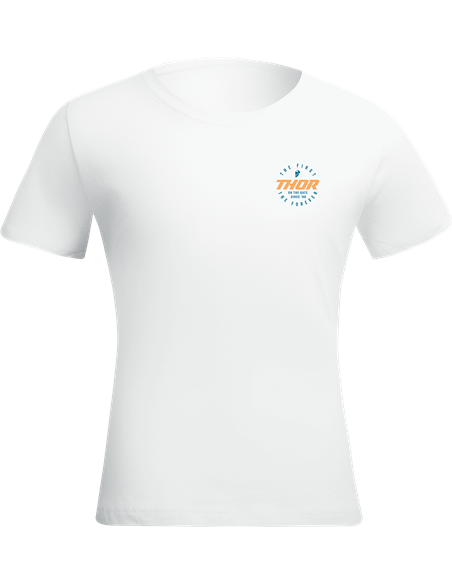 T-Shirt Girls Stadium Blanc Lg THOR-MX 2023 3032-3645