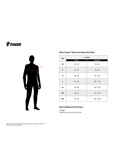 Samarreta interior Thor S9 Work Negre Sm 3040-2613