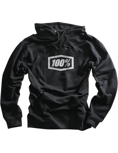 100 % CNaranjapo Pullover Hoody Black Small 36007-001-10