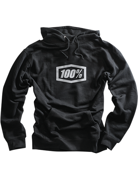 100 % CNaranjapo Pullover Hoody Black Small 36007-001-10