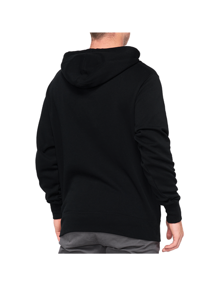 100 % CNaranjapo Pullover Hoody Black Small 36007-001-10