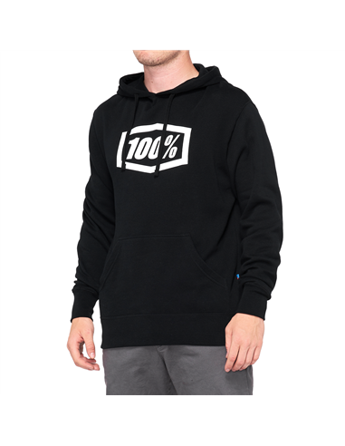 100 % CNaranjapo Pullover Hoody Black Small 36007-001-10