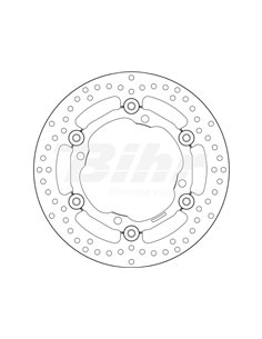 Disco de freio flutuante Brembo 78B40812