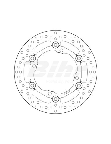 Disc de fre flotant Brembo 78B40812