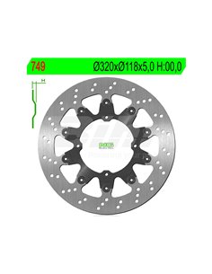 Brake disc NG 749 Ø320 x Ø118 x 5