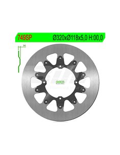 Disque de frein NG sans évents 749SP Ø320 x Ø118 x 5