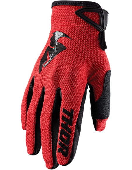 Gants de motocross Thor S20 Sector Red Lg 3330-5874