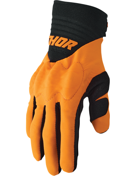 Gants moto cross Thor-MX 2022 Rebound orange fluor/noir XS 3330-6728