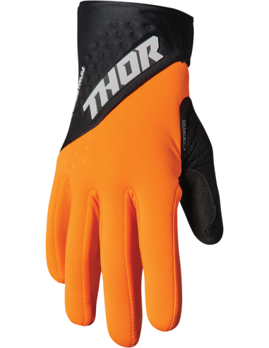 Luvas motocross Thor-MX 2022 Spectrum Cold laranja/preto XS 3330-6746