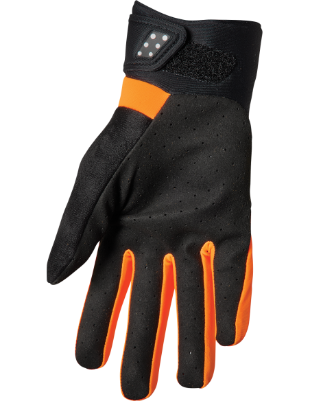 Luvas motocross Thor-MX 2022 Spectrum Cold laranja/preto XS 3330-6746