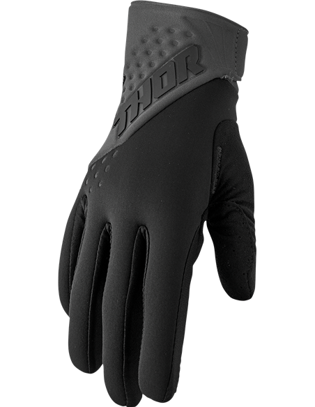 Gants moto cross Thor-MX 2022 Spectrum Cold noir/charcoal XS 3330-6752
