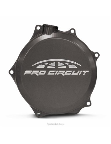 Couvercle d'embrayage Pro Circuit pour Suzuki RM-Z450: aluminium, noir