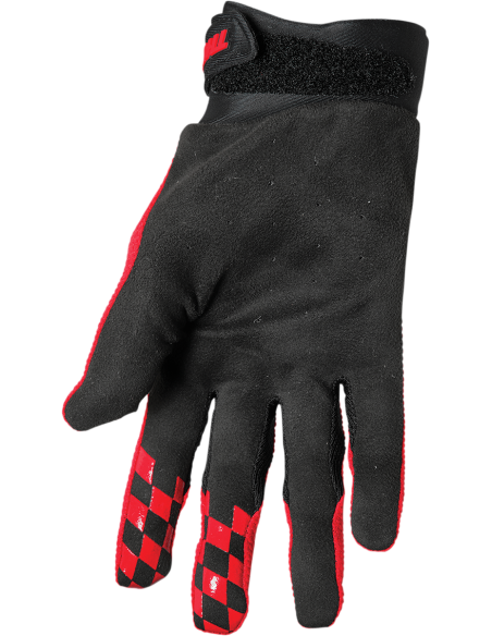 Gants moto cross Thor-MX 2022 Draft rouge/noir XS 3330-6788