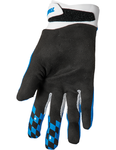 Luvas motocross Thor-MX 2022 Draft azul/branco XS 3330-6794