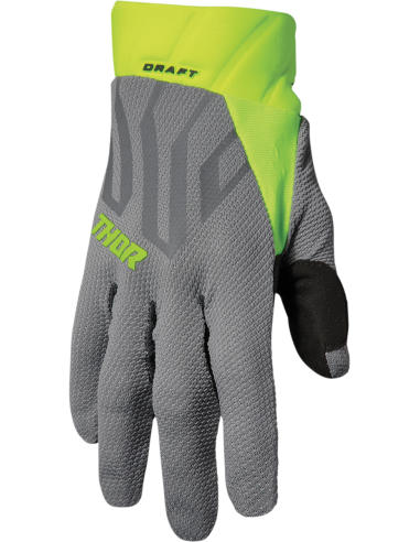 GLOVE Thor-MX 2022 DRAFT GRAY/ACID XS 3330-6812