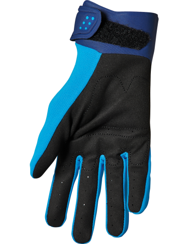 Gants moto cross Thor-MX 2022 Spectrum bleu/navy XS 3330-6831