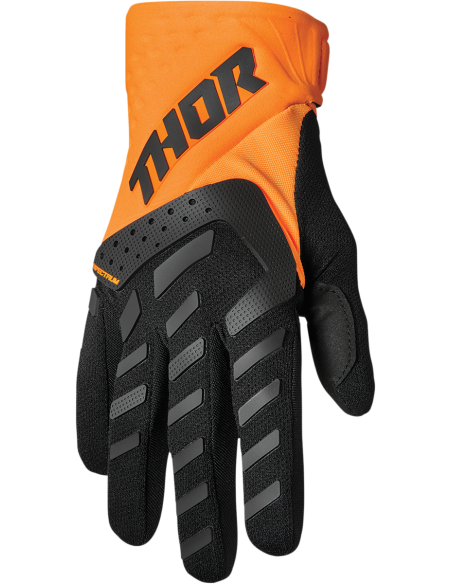 Gants moto cross Thor-MX 2022 Spectrum orange/noir XXL 3330-6848