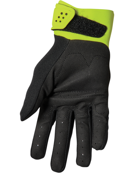 Luvas motocross Thor-MX 2022 Spectrum preto/acid XS 3330-6849