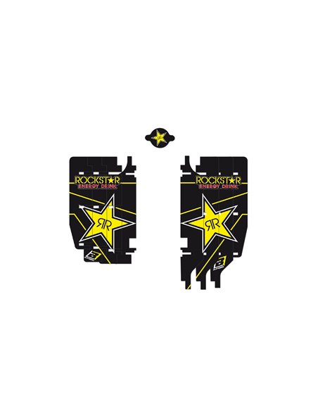 Adhesivos para rejillas de radiador Blackbird Rockstar Energy Suzuki A302L
