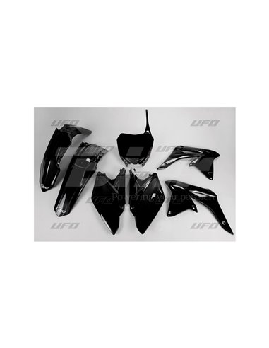 Kit plastique complet UFO-Plast Suzuki noir SUKIT411-001