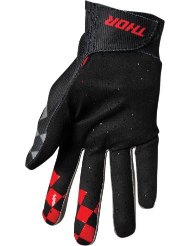 Luvas Intense Chex Bk/Gy Md THOR-MX 2023 3360-0046
