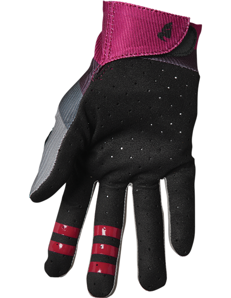 Guantes Assist React Gy/Pu Sm THOR-MX 2023 3360-0063