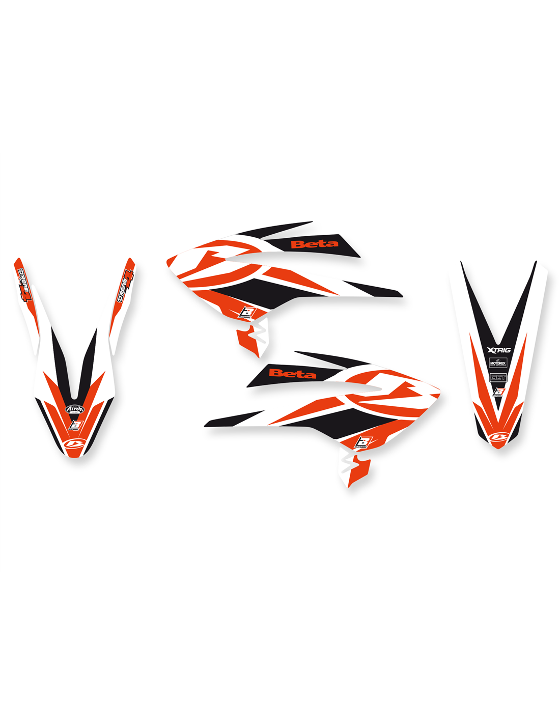 Guantes Assist React Gy/Pu Md THOR-MX 2023 3360-0064