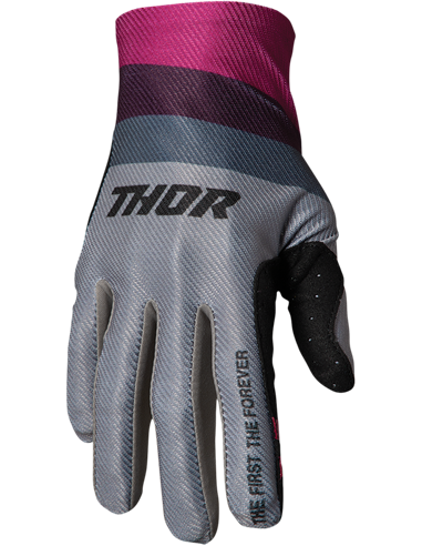 Gants Assist React Gy/Pu Lg THOR-MX 2023 3360-0065