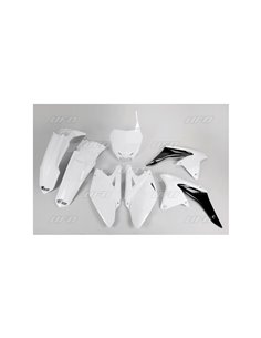 Kit de plàstics complet UFO-Plast Suzuki blanc SUKIT413-041