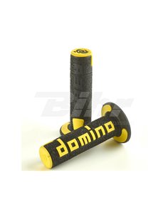 Punhos Domino Off Road A360 Preto / Amarelo A36041C4047A7-0