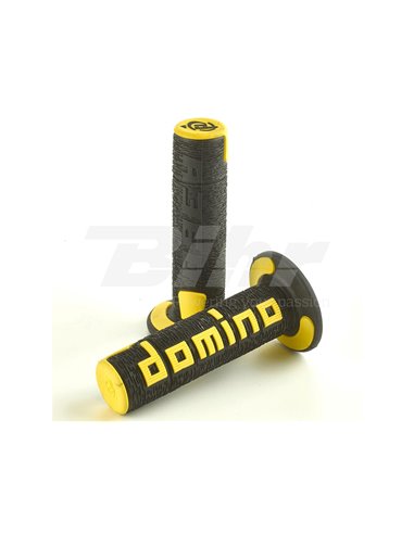 Punhos Domino Off Road A360 Preto / Amarelo A36041C4047A7-0
