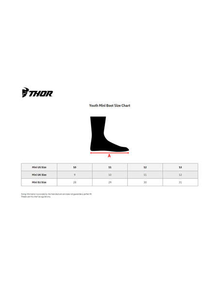 Botes motocròs Thor Mini Blitz XP Blk 13 3411-0541