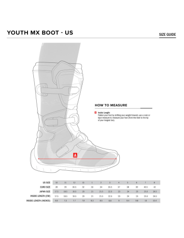 Botas motocross Tech7S Roja 5 Alpinestars 2015017-30-5