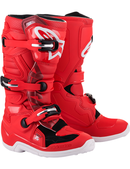 Botes motocross Tech7S Red 6 Alpinestars 2015017-30-6