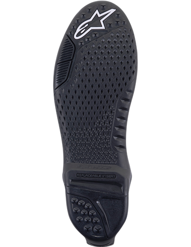 Suelas TECH10-Vent 7/8 Negro/Blanco Alpinestars 25Sut20-12-7.8